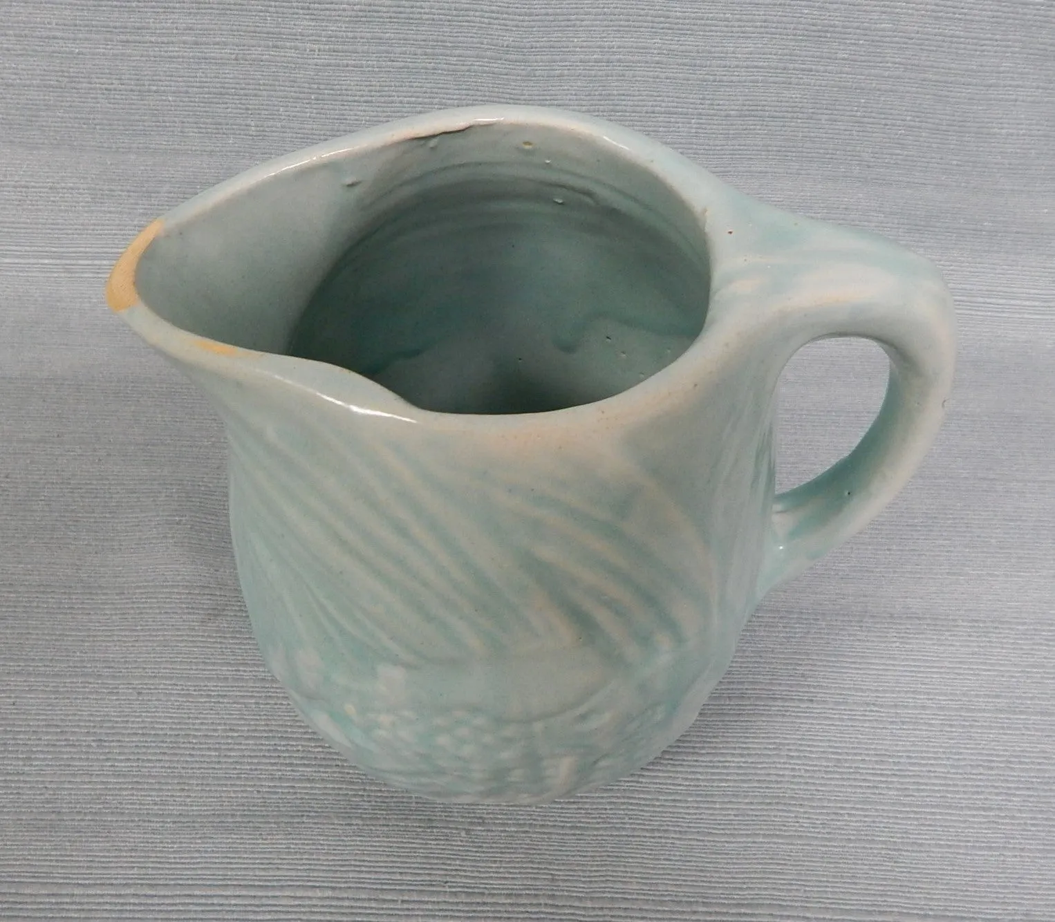 McCoy "Angelfish" Pitcher - Very Good Vintage Condition as Noted