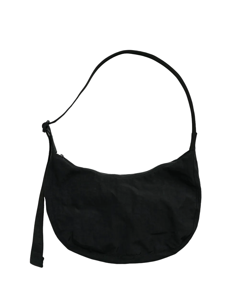 Medium Crescent Bag - Black