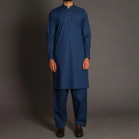 Navy Blue Shalwar Qameez