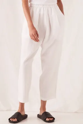 Noma Linen White Pant