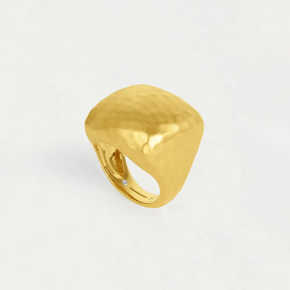 Nomad Square Statement Ring