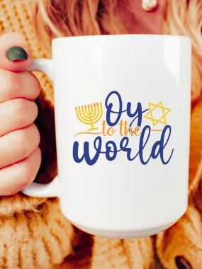 Oy To The World Mug