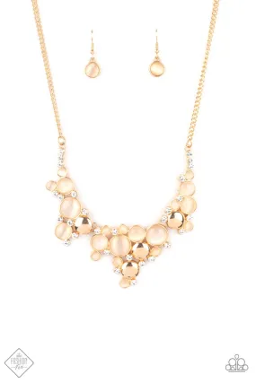 Paparazzi Fairytale Affair - Gold Necklace