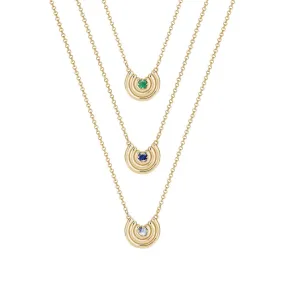 Petite Revival Necklace Birthstone