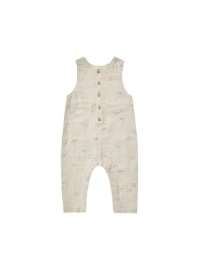 Rylee & Cru - Turtles Button Jumpsuit