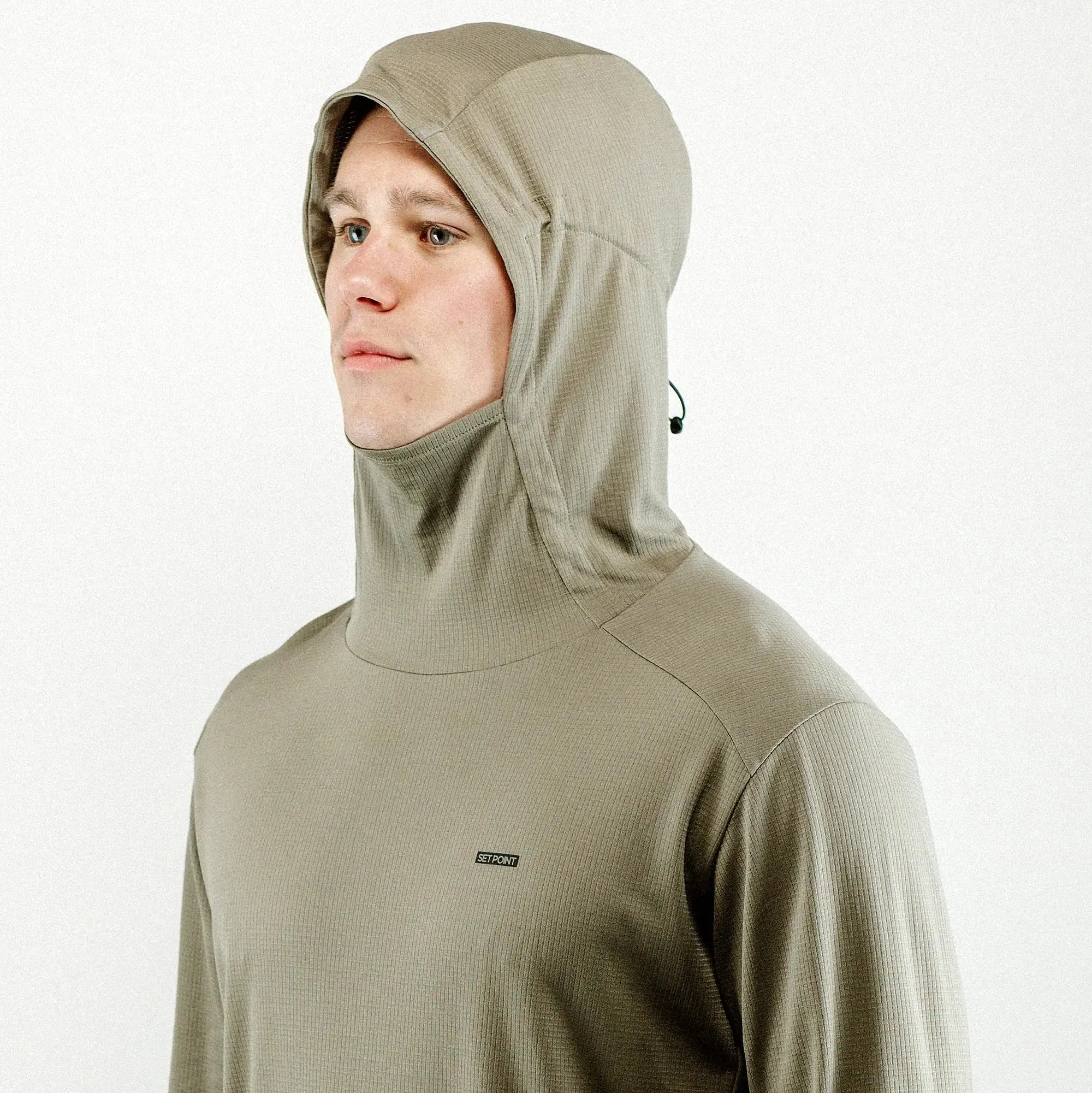 Set Point™ by GBRS Group LW Hybrid Hooded Sun Shirt