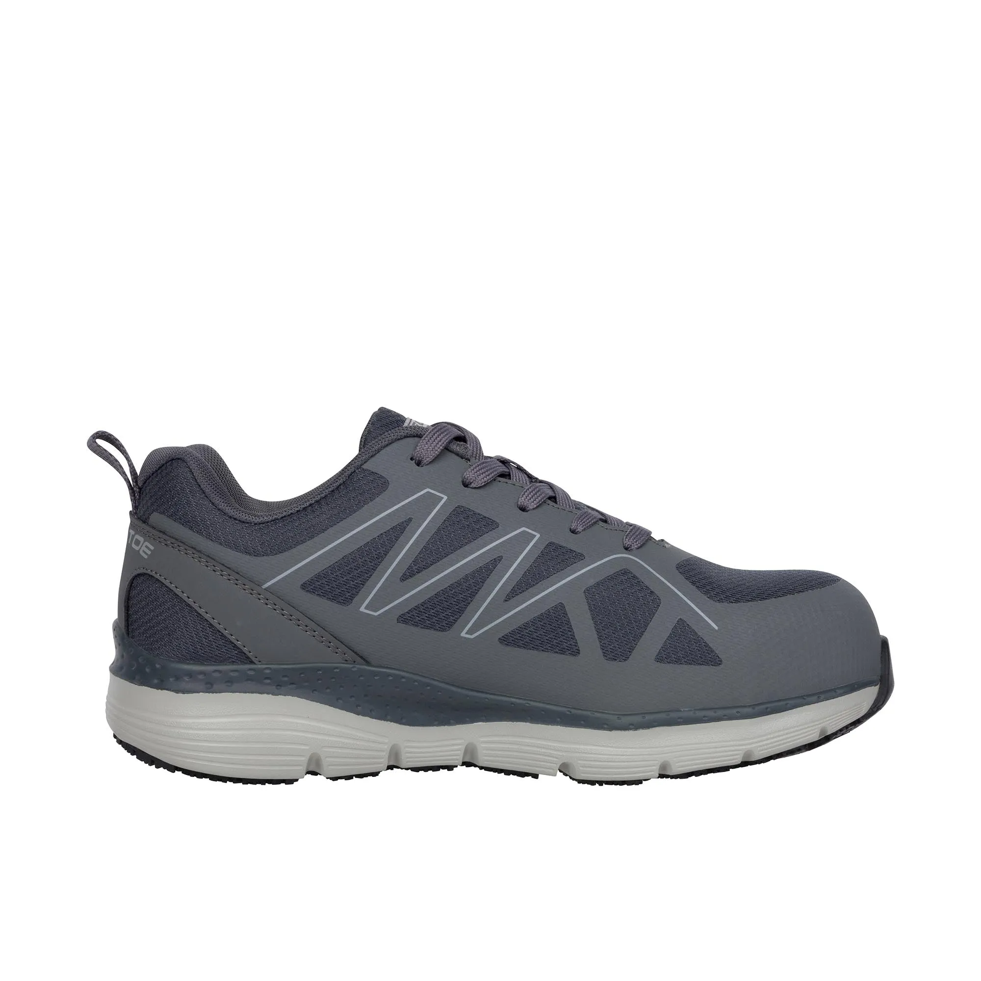 Skechers Vigorit Arch Fit Alloy Toe Grey