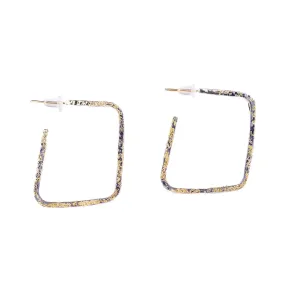 Slice Square Earrings by Kate Maller