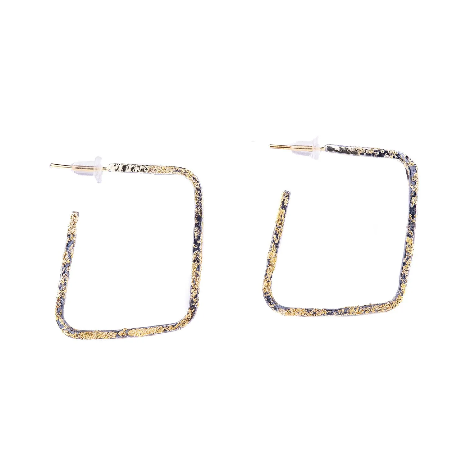 Slice Square Earrings by Kate Maller