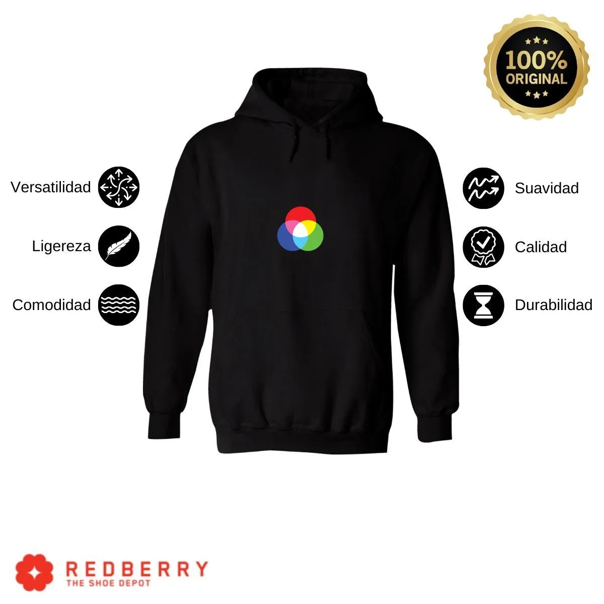 Sudadera Hombre  Hoodie Geometría Diseo Frases 013