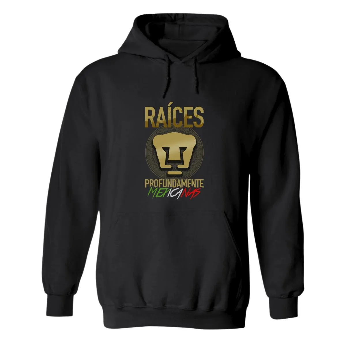 Sudadera Hombre Hoodie  Pumas UNAM Raíces