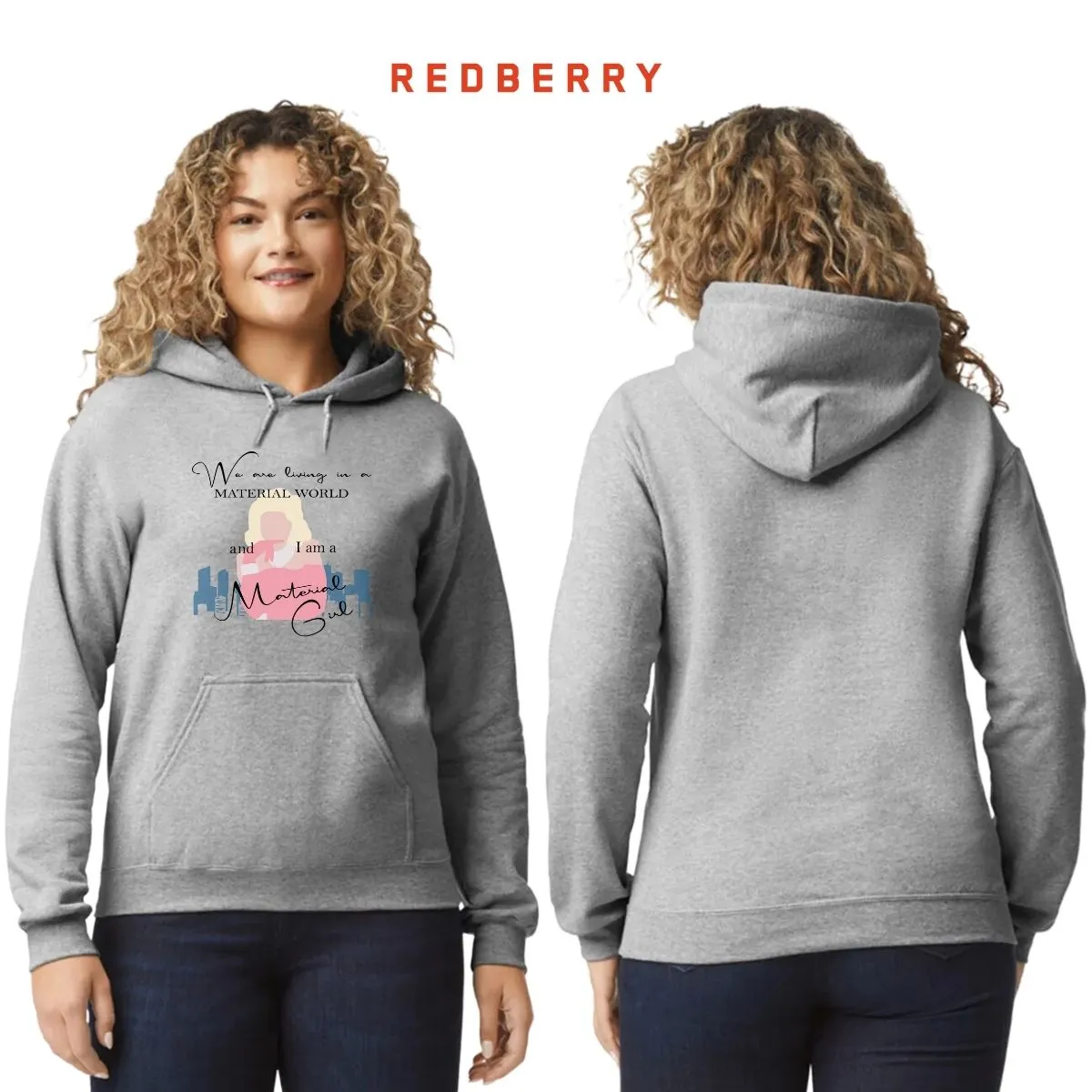 Sudadera para Mujer Hoodie Material girl