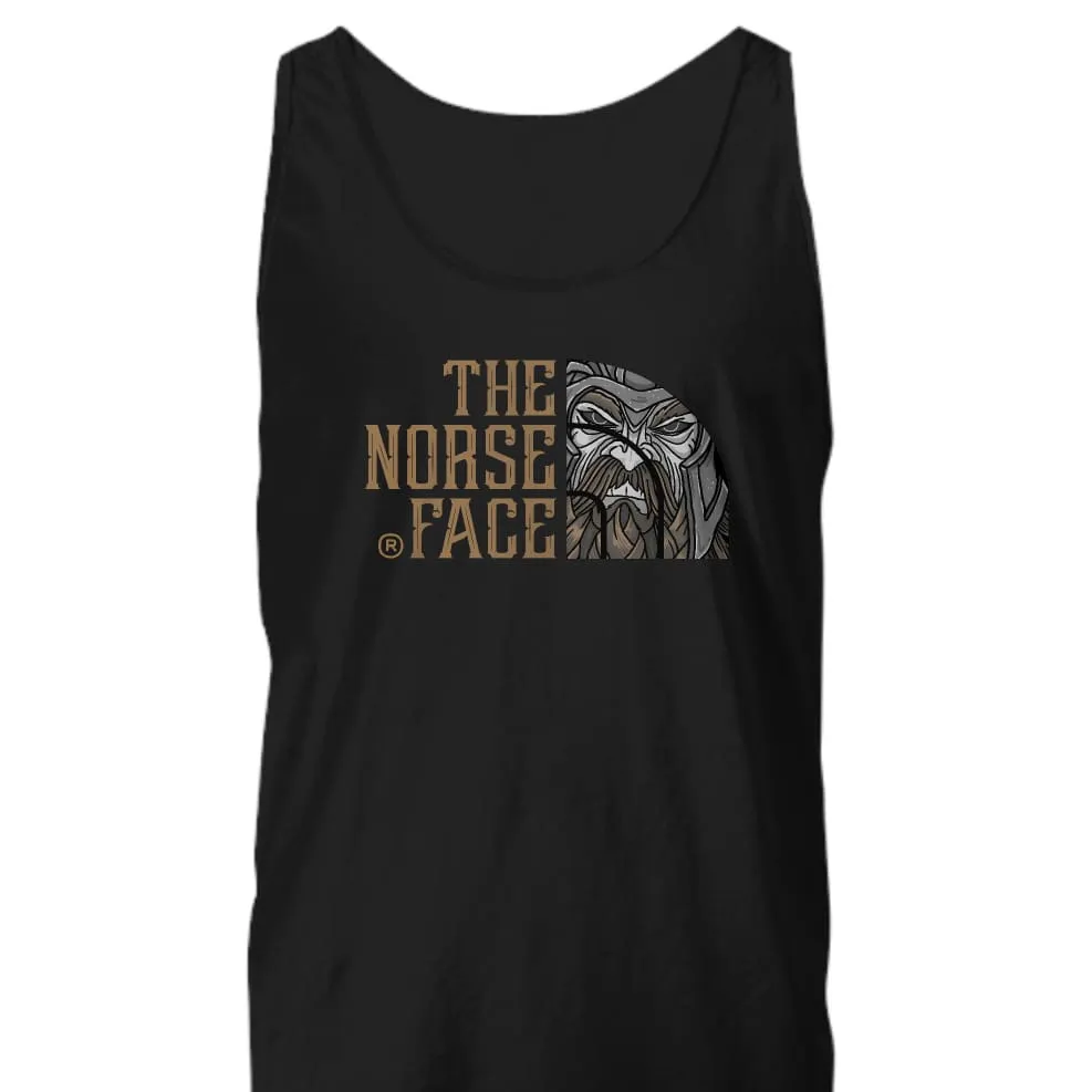 The Norse Face Black Tank Top