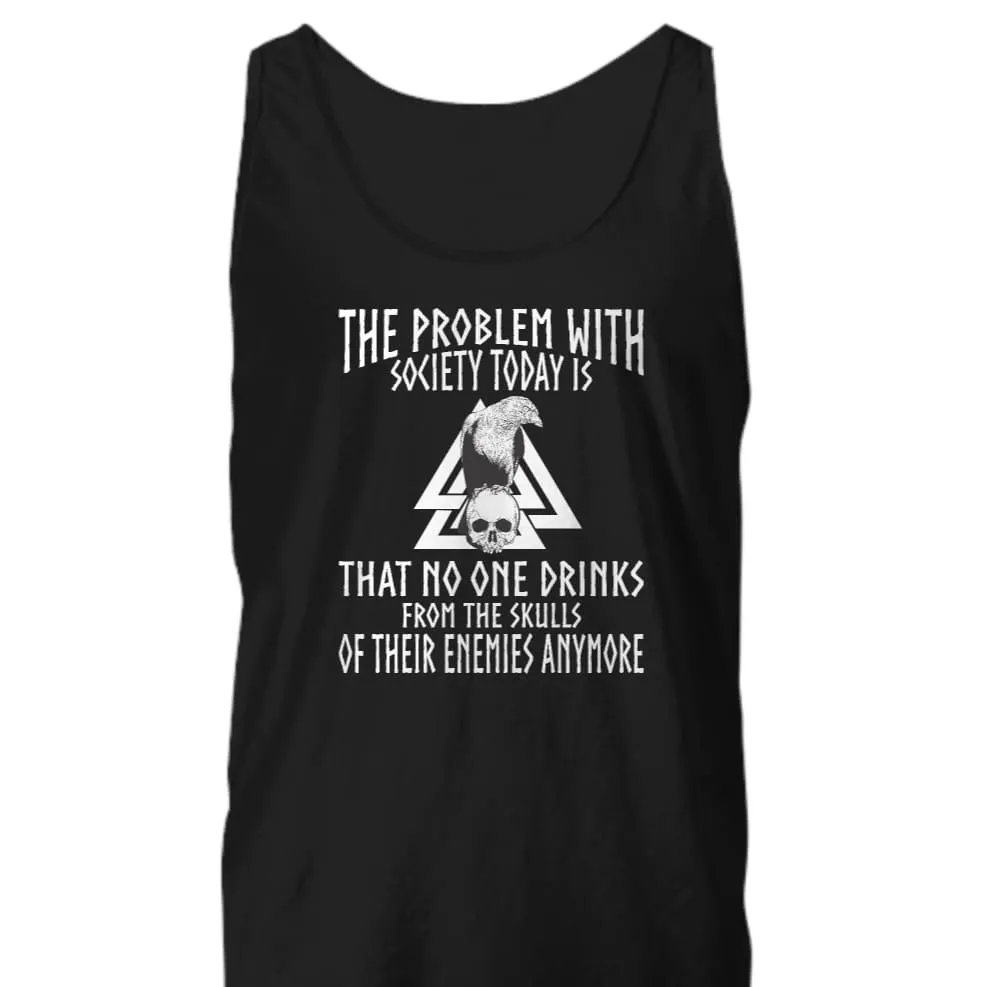 The Problem With Society Black Tank Top