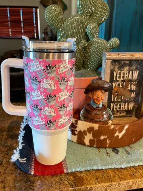 The Traveler mug    DISCO COWGIRL