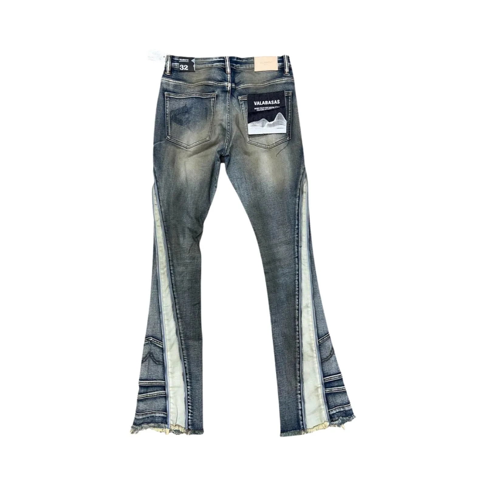 Valabasas “Adapt” Vintage Stacked Flare Jeans