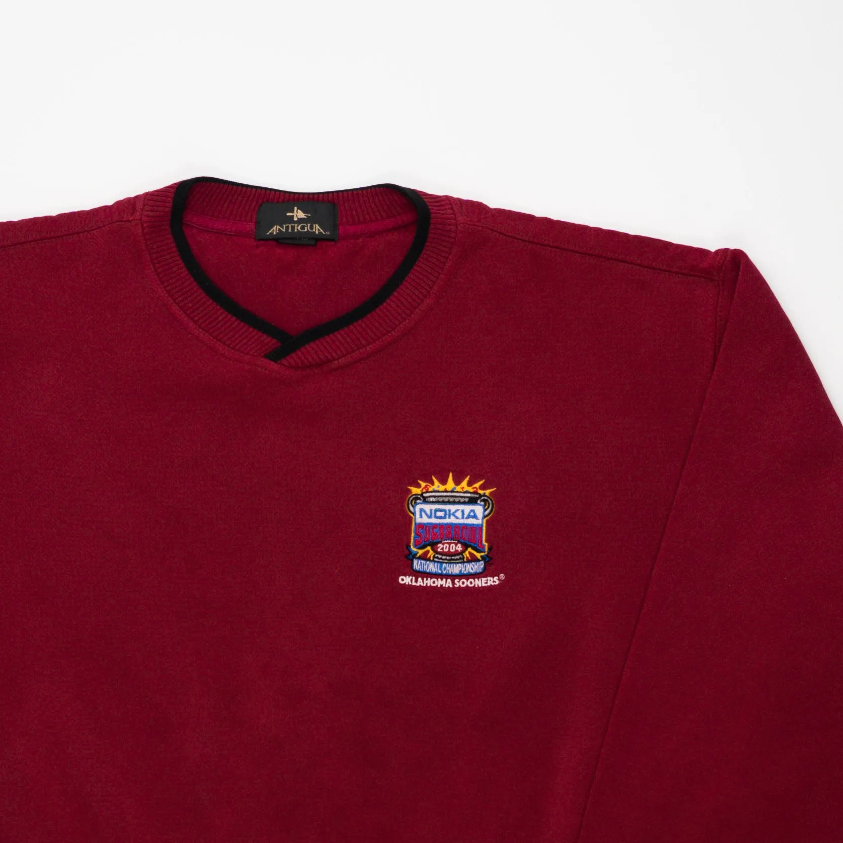 Vintage '04 Red Nokia Super Bowl Crewneck (L)