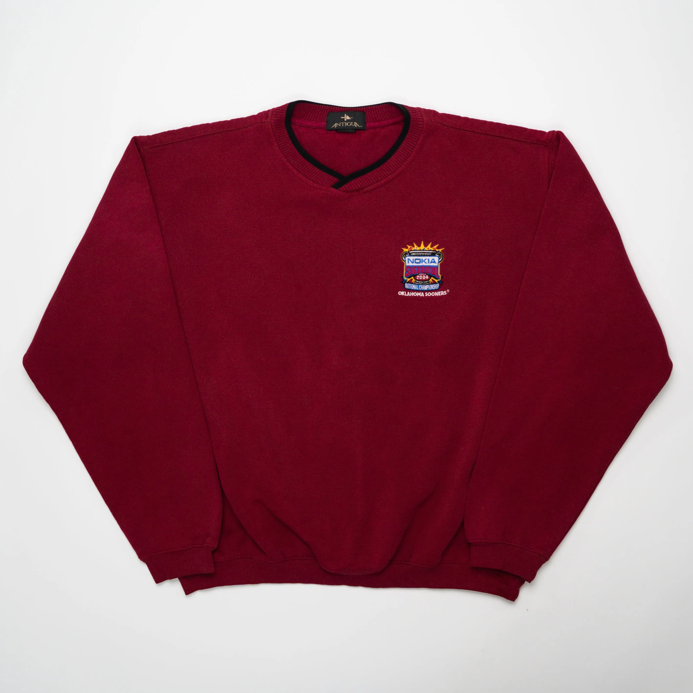 Vintage '04 Red Nokia Super Bowl Crewneck (L)