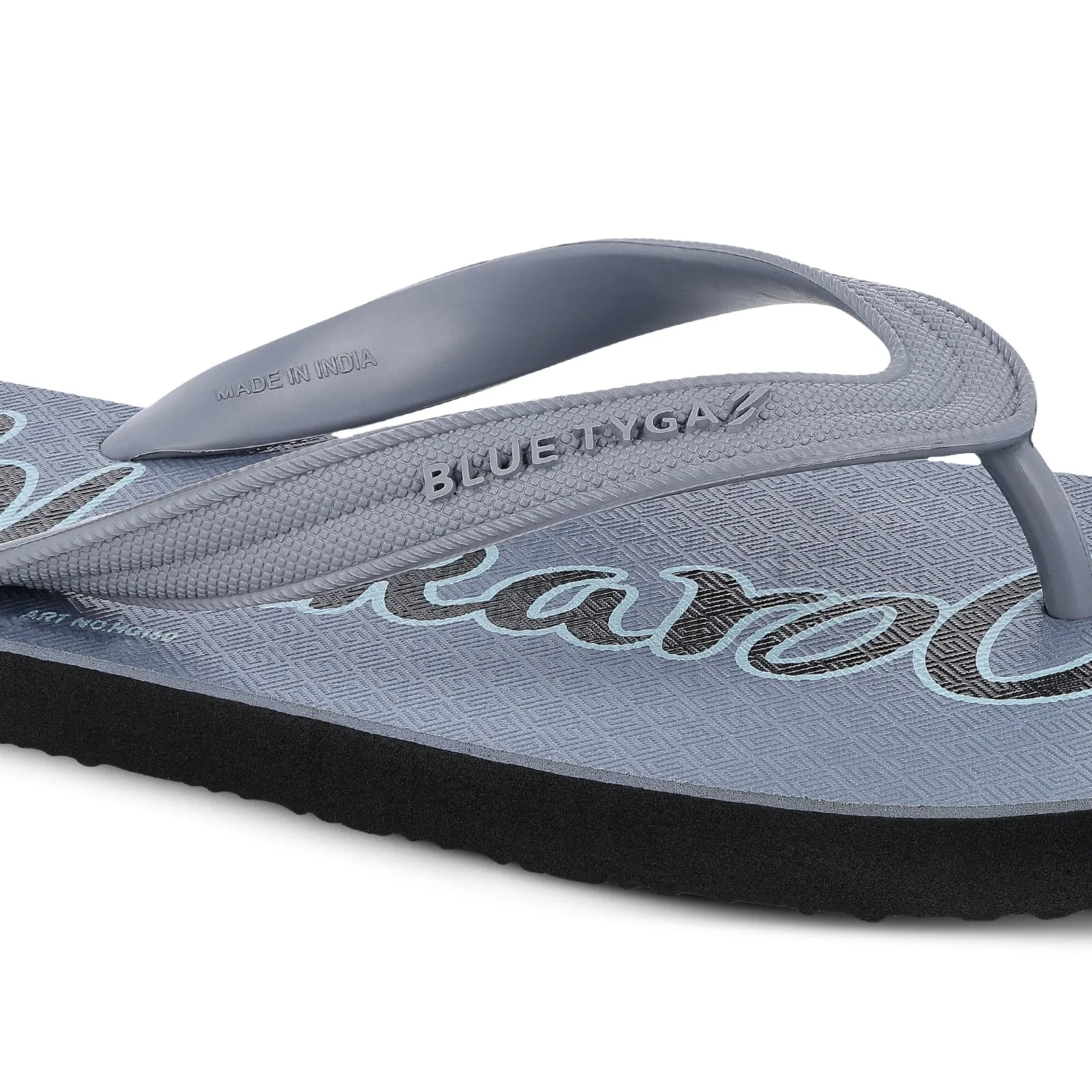 Walkaroo Gents Flip Flop Thong  - HG160 Grey Black